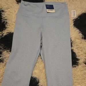 Old Navy Blue Leggings Soft Knit Bottoms